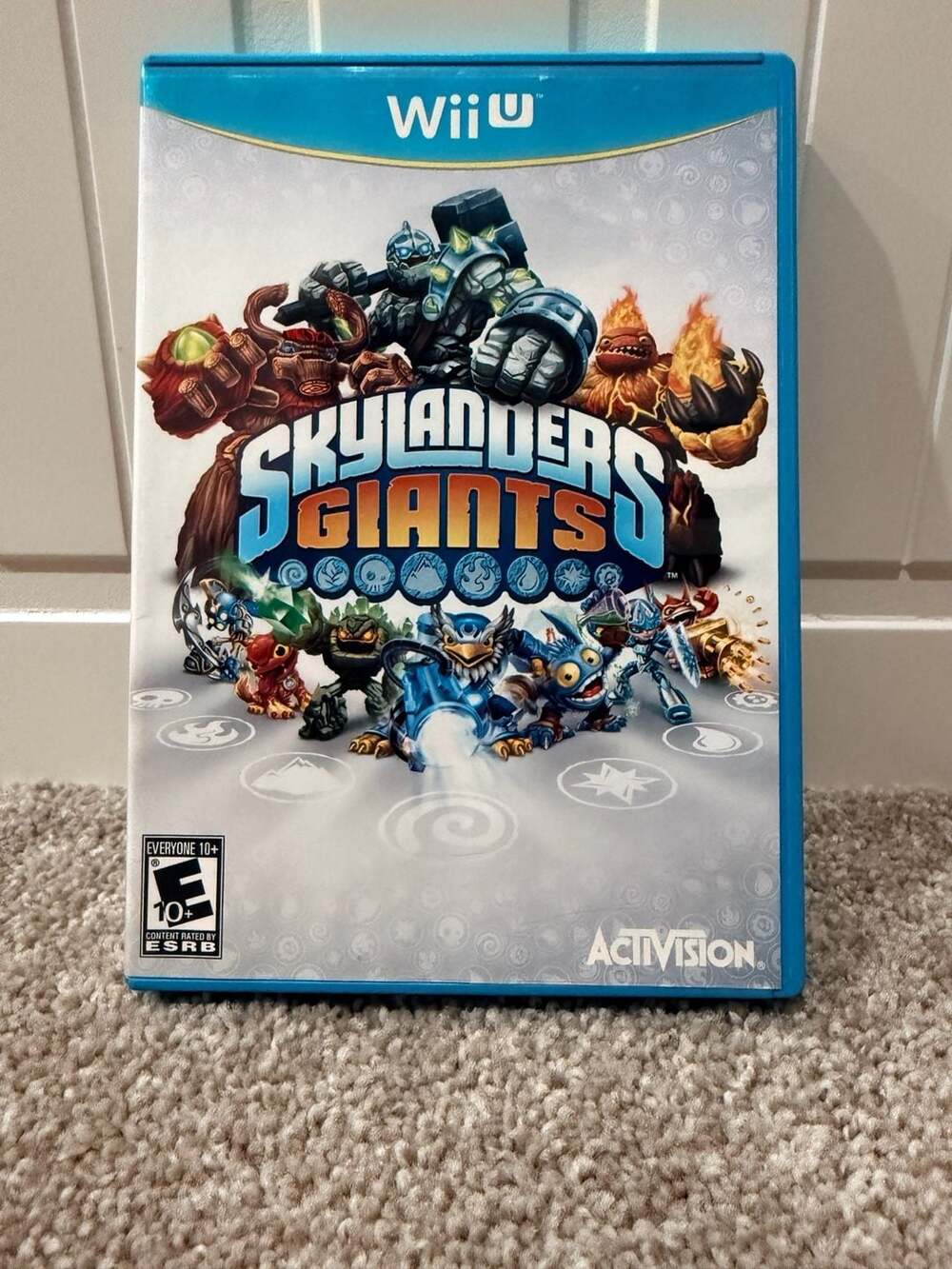Skylanders Giants Nintendo Wii U Game Complete with Case and Manual